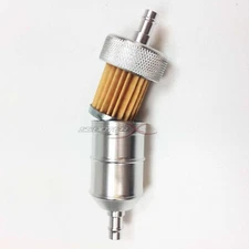 Aluminun Fuel Filter Fits Bike Motor Engine Bicycle Kit Trike Custom Motorcycle