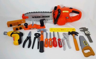black and decker toy chainsaw