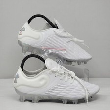 Under Armour Magnetico Elite 3 FG Soccer Cleats Mens Sz 7 White 3026740-101 New