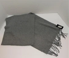 Cejon Gray Knit Scarf Unisex New w/ Tag
