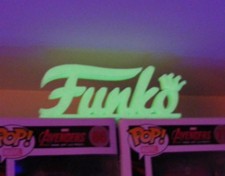 GLOW IN DARK Custom Funko Display Logo  -Funko Pop Shelf Logo -Funko Pop Display