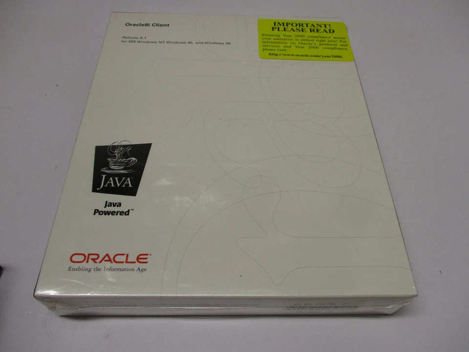 Oracle Enterprise Manager WebBD Oracle8i Client Sun Solaris Software 8.1 CD - Image 3 of 4