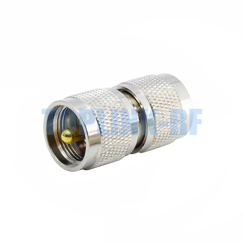 1x UHF PL-259 Male Plug to UHF PL259 Male Plug Adapter RF Coax Connector UHF-UHF - Zdjęcie 3 z 5