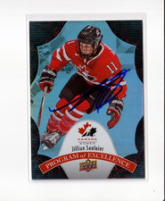 JILLIAN SAULNIER autographed SIGNED '16 Upper Deck TEAM CANADA women 