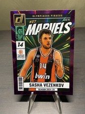 2024-25 Panini Euroleague Sasha Vezenkov Net Marvels Holo Purple Laser #'d /99