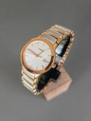 Wunderschöne Rado Centrix Quarz Armbanduhr 28mm 111.0555.3 