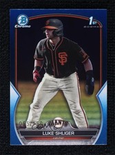 2023 Bowman Draft Chrome Blue Refractor 55/150 Luke Shliger #BDC-47 0a8d