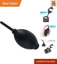 Ergonomic Air Cleaning Blower - Safe for Delicate Surfaces with Included Cloth