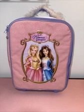 RARO 2004 Barbie y la princesa y el mendigo muñeco rodante portador/maleta