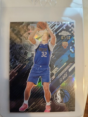 Cooper Flagg [Black Refractor] #251 2025 Topps Chrome card