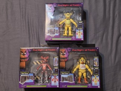 NEW Five Nights at Freddy's Jazwares World of FNAF 1 Office 3 PACK
