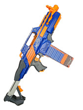 Nerf N-Strike Elite RapidStrike CS-18 Motorized Blaster - Blue - TESTED WORKS