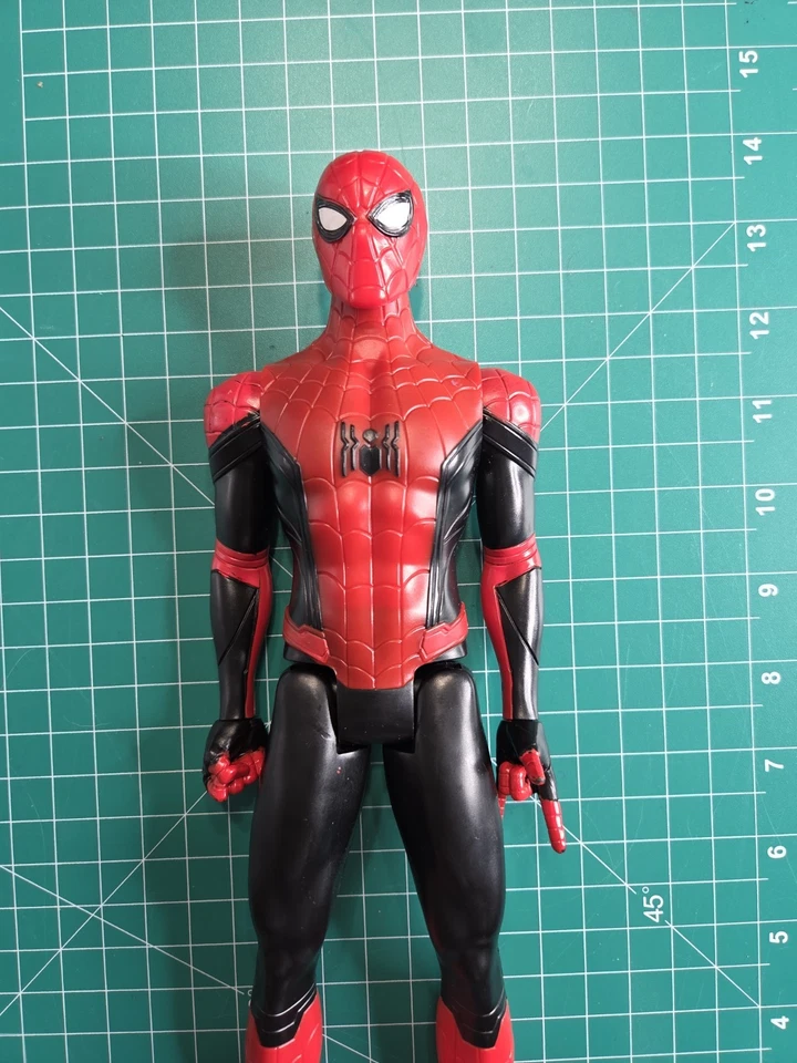 Figura de acción Spider-Man Titan Hero Series Marvel 12 pulgadas Hasbro 2017 Avengers Foto 2 de 4