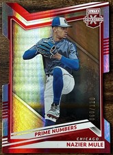 2022 Panini Elite Extra Edition Prime Numbers A Die-Cut #113 Nazier Mule #d /110