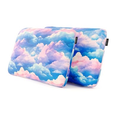 Memory Foam Fun Pillow W/ Cool-to-the-Touch Cover Standard/Queen Dreamy Clouds