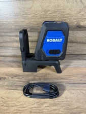 Kobalt 100ft Self-Leveling Cross-line Laser Level Rechargeable 5413018