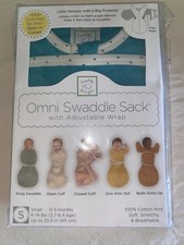 Omni SWADDLE SACK With Adjustable Wrap 0-3M 6-14 lbs NEW