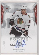 2021 Upper Deck Ultimate Collection Rookies 115/299 Mike Hardman #132 Auto 12g7