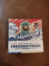 DR. Squatch Freedom Fresh Bar Soap - 5oz