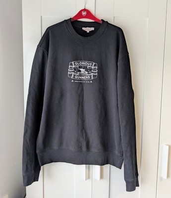 Arsenal Glorious Gunners Sweatshirt schwarz Grafik