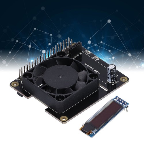 Power Expansion Board Mit Lüfter RGB OLED Display Für 4B 3B+/❀ - Bild 8 von 22