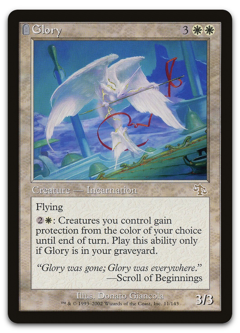 Glory #11 (NM) Judgment JUD Magic MTG