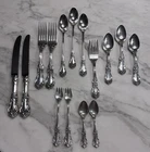 Reed and Barton Sterling "Burgundy " Lot of 15 Pieces - Over 650 grams