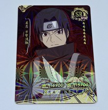 Itachi Uchiha  Naruto Trading Card SR-015 Holo Foil 1mm Thick Anime Art Tc10