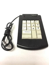 Vintage P.I. Engineering X-Keys MWII 17-Key USB Programmable Keypad WORKS