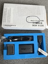 magicJack HOME VoIP Phone Adapter Black Ethernet/USB Voicemail Call Blocking