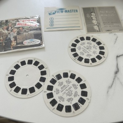 1960s The Beverly Hillbillies 3d View-Master 3 Reel Packet - Full Color