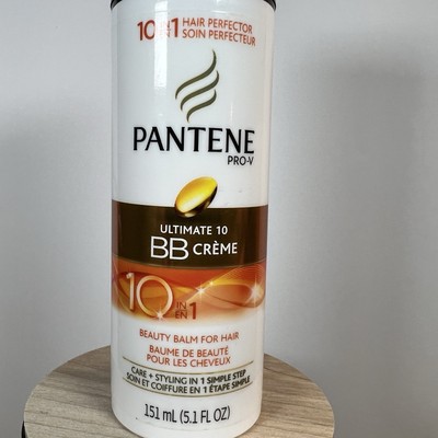 Pantene Pro-V BB Creme Ultimat 10 in 1 Beauty Balm for Hair 5.1 oz New Old Stock