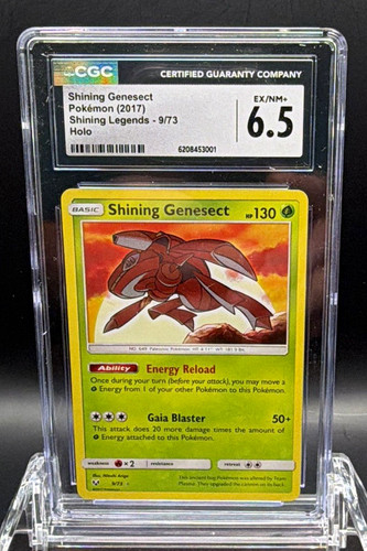 Shining Genesect graded CGC 6.5 for sale on eBay