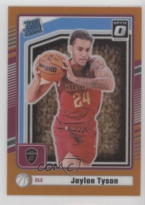 2024 Donruss Optic Rated Rookies Preview Orange Prizm 18/75 Jaylon Tyson RC 1cc0