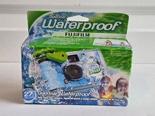 Fujifilm QuickSnap Waterproof 27 Exp Disposable Camera Factory Sealed Film