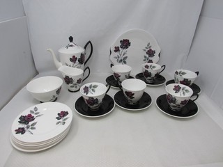 Royal Albert Masquerade Tea Set K10
