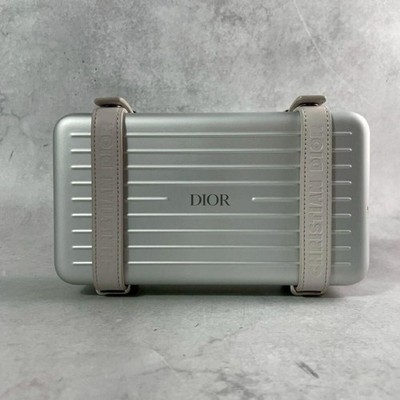 Rimowa Dior Personal Clutch Bag Silver | eBay