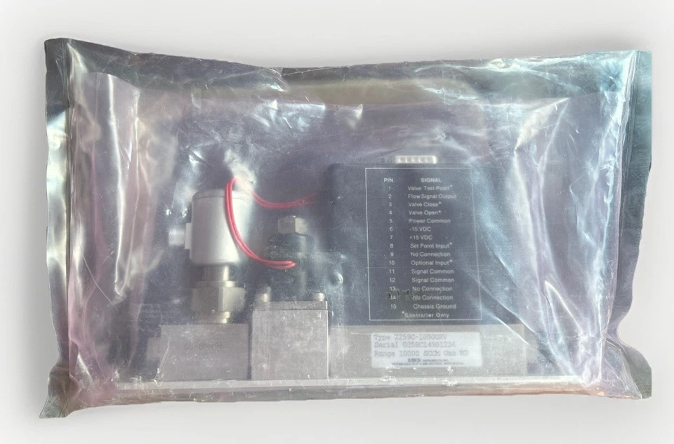 MKS Instruments Mass Flow Controller 2259C-10000RV Valve Gas N2 10000 SCCM.  AH - Image 2 of 3
