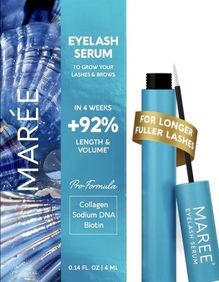 Eyelash Serum To Grow Lashes & Brows MAREE - Eye Lash Serum for Growth 0.14fl Oz