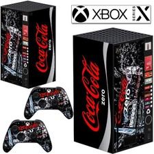 Skin Sticker for Xbox Series X Decal for Console 2 controller Starfield Design