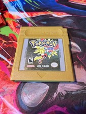 Pokemon Gold Version (Nintendo Game Boy Color, 2000)