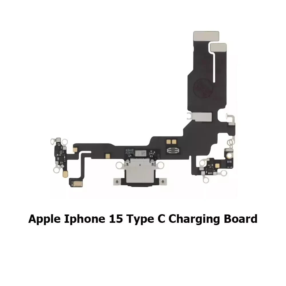 iPhone 15 Charging Flex Cable Connector Port Docking Microphone-UK SELLER