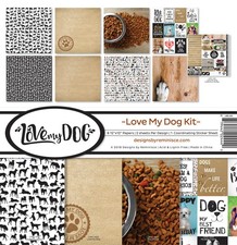 Reminisce Collection Kit 12X12 Love My Dog