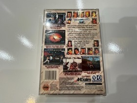 Street Fighter: The Movie (Sega Saturn 1995) Complete w Manual + Reg Card CD-NM