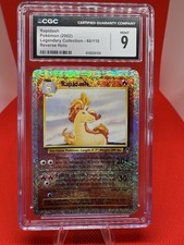 CGC 9 Rapidash 60/110 Reverse Holo English 2002 Pokémon Legendary Collection-TCG