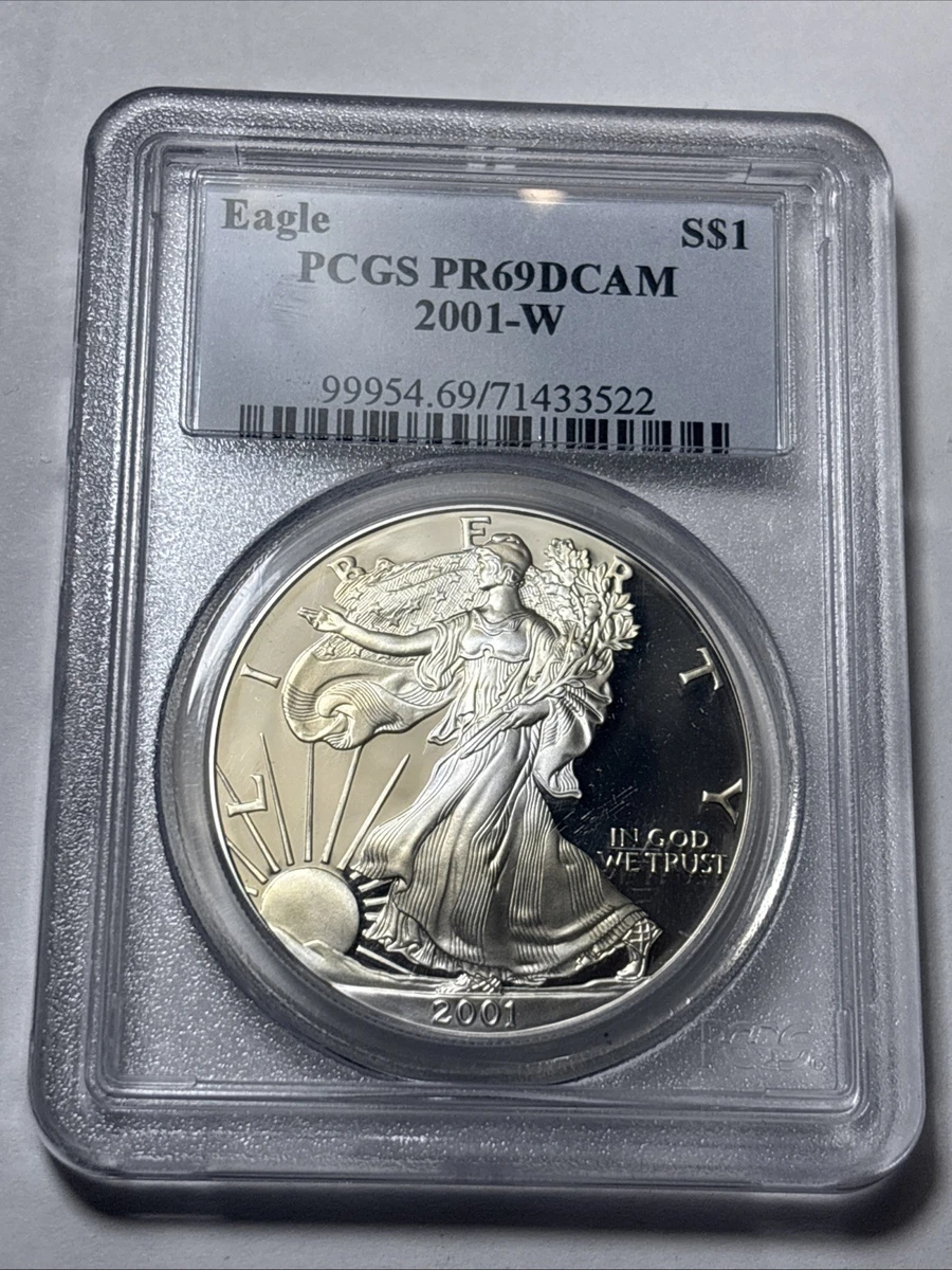 PCGS Certified PR 69 Graded 2001 US Commemorative Coins for sale