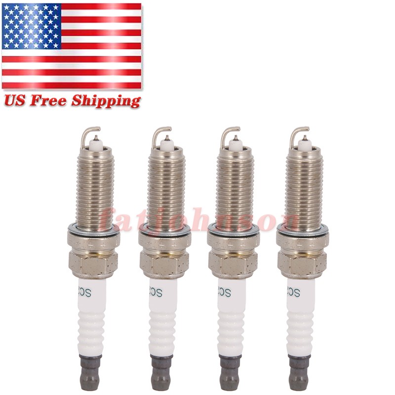 4 Laser Iridium Spark Plug ILKAR7B11 4912 For Toyota Corolla Pontiac Scion Prius