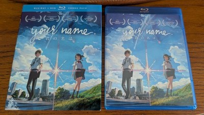 Your Name (Blu-ray, DVD, 2017, 2 Disc)