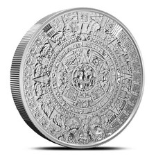 2 oz SilverTowne Aztec Calendar Silver Round (New) 75.80 per troy oz
