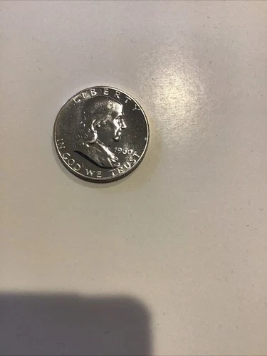 1960 Proof Silver Franklin Half Dollar Beautiful Luster